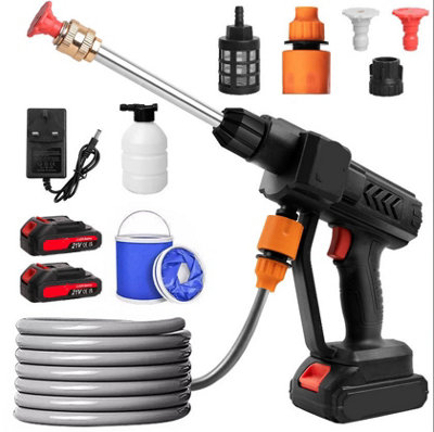 CISIVIS Cordless High Pressure Washer Cleaner Gun with 2 Batteries ...