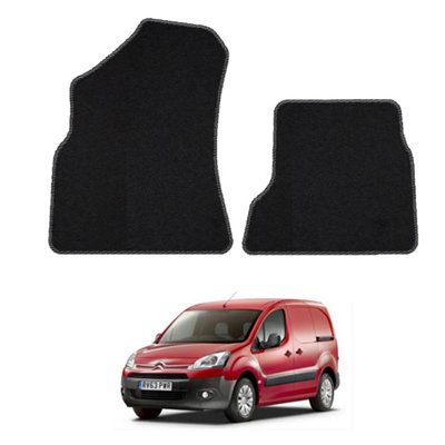 Citroen Berlingo Floor Mats for 2008-2018 Van Tailored Fit Premium Carpet Set