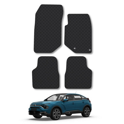 CARMAT Tappetini Auto Per Toyota Auris I (2007-2012) - Set 3 Pezzi In Tessuto Spesso Nero