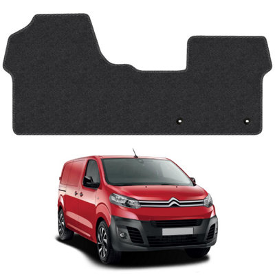 Citroen Dispatch (2016- ) Van Mats Tailored Fit Easy-Clean Car ...