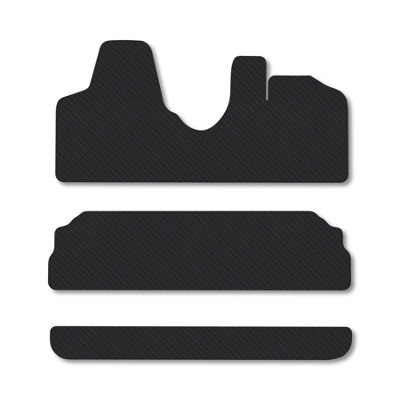 Citroen Dispatch Combi (2007-2016) 5mm Thick Rubber Car Mats Heavy-Duty ...