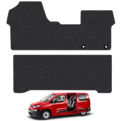 Citroen Dispatch Crew Van 2016-Onward Car Floor Mats Carpet Tailored Fit Set