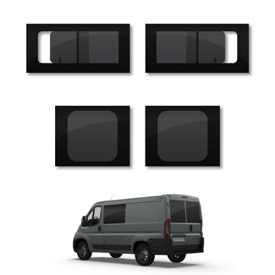Citroen Relay (2006+) Rear Doors, Opening Side Windows, Van Glass, Camper
