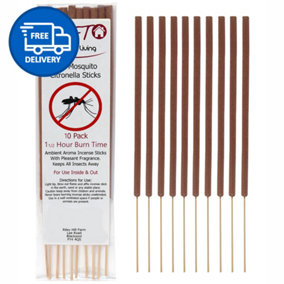 Citronella Incense Sticks 40 Pack by Laeto Ageless Aromatherapy - FREE DELIVERY INCLUDED
