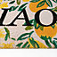 Citrus Floral Designer 'Ciao' Floor Mat 45cm x 75cm