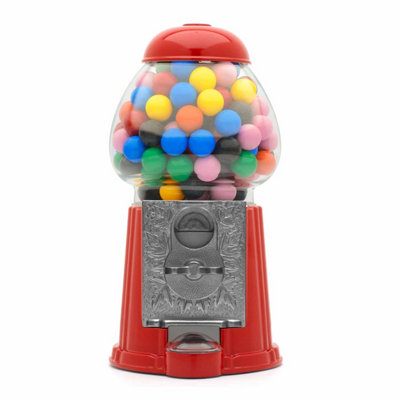 Gumball máquina de venda, máquina vendedora de doces, máquina de venda operada a
