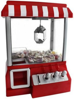 CKB LTD Candy Small Toy Grabber Claw Machine Battery Operated Retro ...