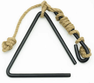 CKB LTD Metal Triangle Dinner Bell with Call Striker Traditional ...