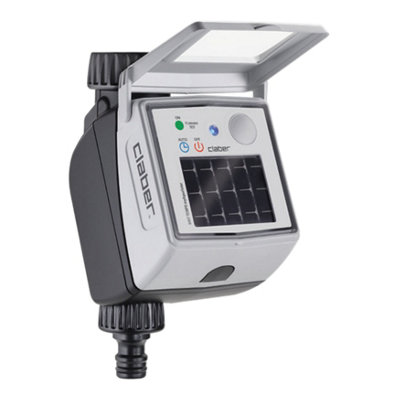 Claber 8497 Tempo MyAquasolar Garden Water Timer