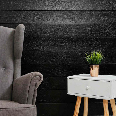 Cladding Internal and External Dragonwood Charred Effect Wood 19x146mm - 1 Bundle (6 Pieces) x  2.3m