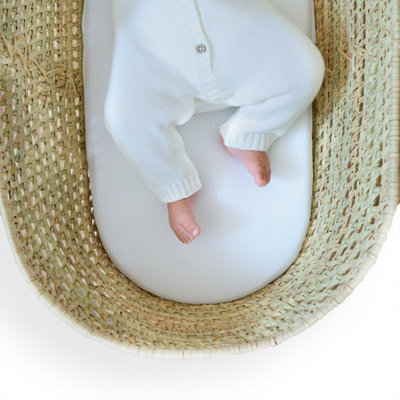 Clair de Lune 3D Mesh Palm Moses Basket Mattress