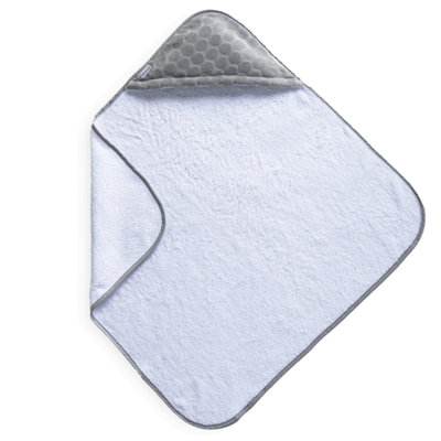 Clair de Lune Grey Marshmallow Hooded Towel Price Comparisons | Compare The Build