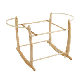 Clair de Lune Natural Deluxe Wooden Rocking Stand