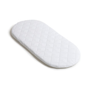 Clair de Lune Quilted Wicker Moses basket Mattress