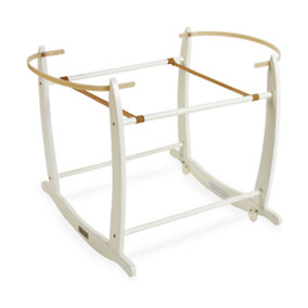 Clair de Lune White Deluxe Wooden Rocking Stand