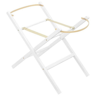 Clair de Lune White Wooden Folding Stand