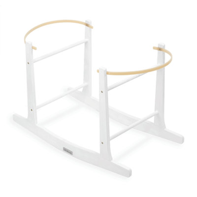 Clair de Lune White Wooden Rocking Stand