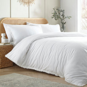 Claire 100% Cotton Relaxed Look Duvet Cover Set