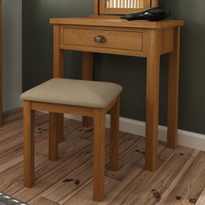 Clara Rustic Oak Dressing Table