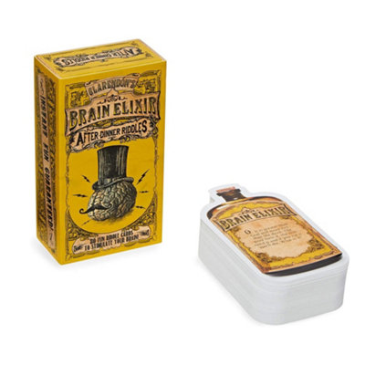 Clarendon Games Brain Elixir After-Dinner Riddles & Merriment Mixture ...