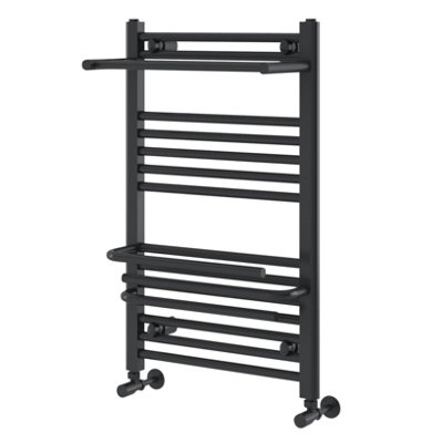 Clarissa Anthracite Heated Towel Rail - 800x500mm