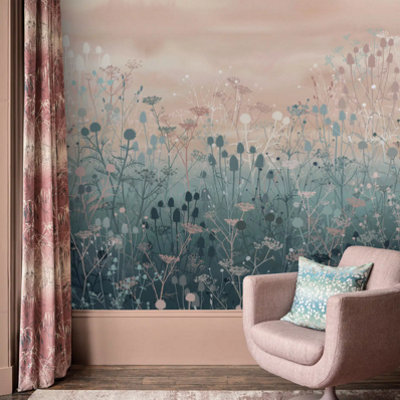 Clarissa Hulse Tania's Garden Dusk Fixed Size Mural