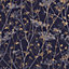 Clarissa Hulse Wild Chervil Blackberry & Gold Wallpaper