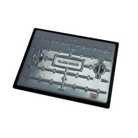 Clark Drain 600mm x 450mm 10T Galvanised Steel Manhole Cover & Frame PC6CG Overall Size including Frame is 663mm x 513mm