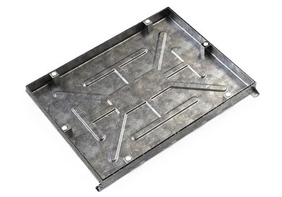 Clark Drain AQK6045 690mm x  540mm  x 49mm Water & Odour Tight Block Paviour Recessed Manhole Cover