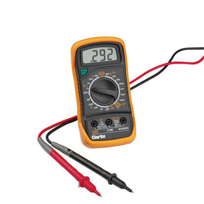 Clarke CDM10C Digital Multimeter - 5 Function