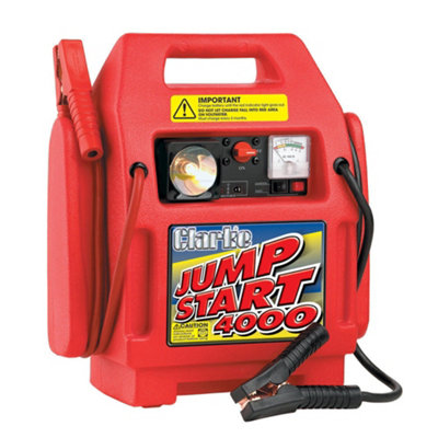 Clarke JS4000 12V 40Ah 2200A Heavy Duty JumpStart