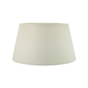 Classic 10 Inch Cream Linen Fabric Drum Table/Pendant Lamp Shade 60w Maximum