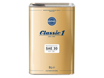 Classic 1930-1960 SAE 30 Engine Oil 5L Monograde API SB For Pre-1960 Land Rovers