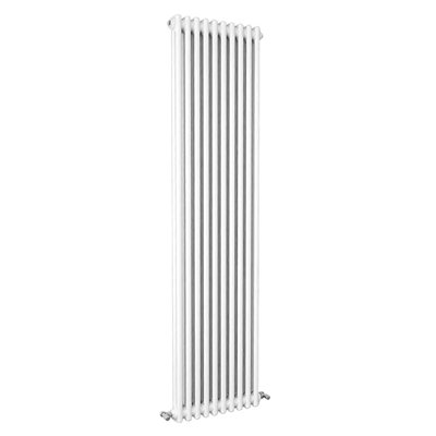 Classic 2 Column Cast Iron Inspired Radiators White for Central Heating ...