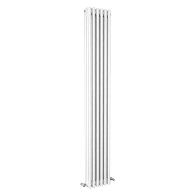 Classic 3 Column Cast Iron Inspired Radiators White for Central Heating ...