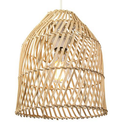 B&q deals rattan lampshade