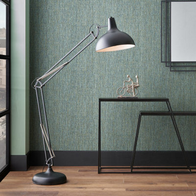 Black Task Floor Lamp