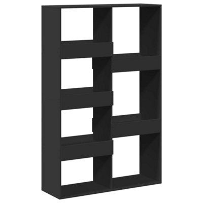 Classic Bookcase Black 100x33x155.5 cm Engineered Wood