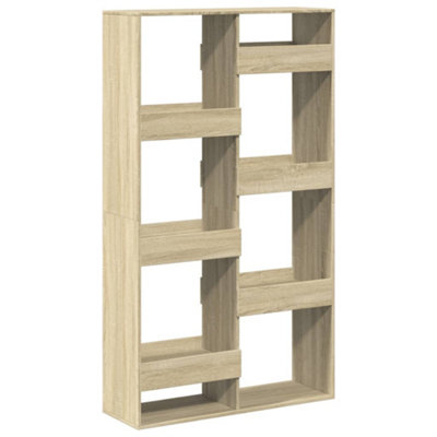 Classic Bookcase Sonoma Oak 100x33x175 cm Engineered Wood