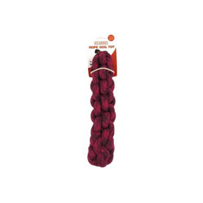 Classic Braided Rope Stick Dog Toy 260mm (Pack of 6)