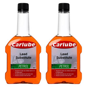 Classic Car Lead Substitute Petrol Additive Lubrication For Valve Seats 300ml x2