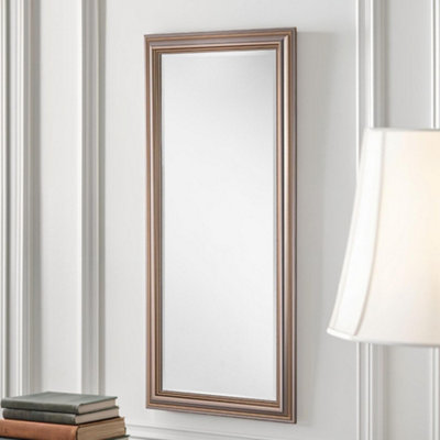 Classic Champagne Beaded Mirror 170x79cm