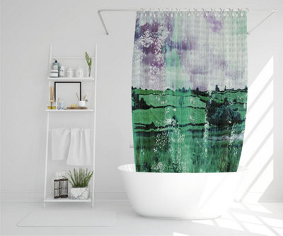 Classic green countryside (Shower Curtain) / Default Title Price Comparisons | Compare The Build