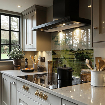 Classic Lake View Splash Back designer style