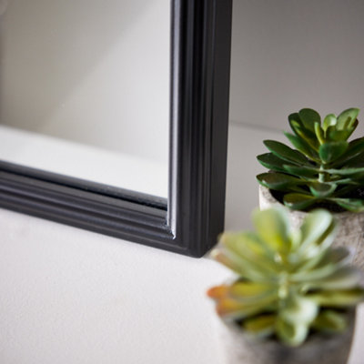 Classic Large Arched Iron Decorative Indoor Bathroom Mirror Framed Wall Mounted Mirror 60cm - 4
