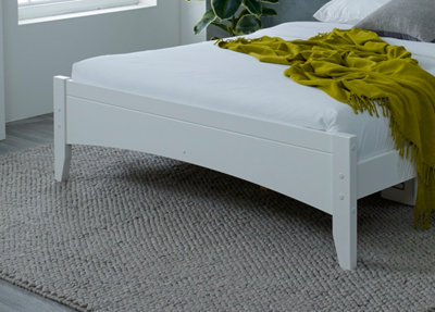 Classic Lauren Bed White Wooden Frame