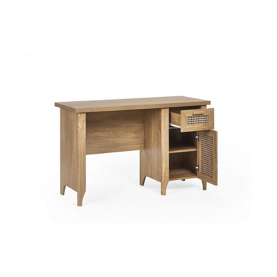 Classic Natural Oak Office Desk