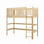 Classic Pine Laura Loft Bed - Durable & Space-Saving (H1780mm W1980mm D970mm)