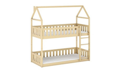 Classic Pine Pola Bunk Bed - Timeless Design & Versatility (H1930mm W1980mm D980mm)