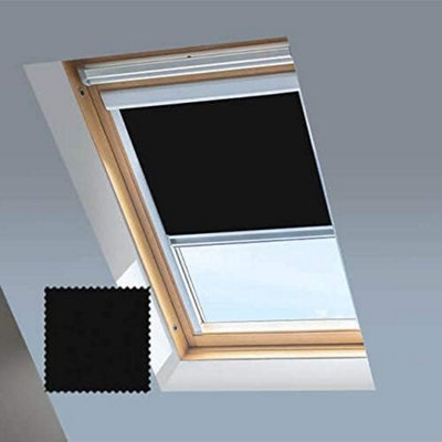 Classic Roof Blind Window Code (FK04) Black for VELUX Roof Windows ...